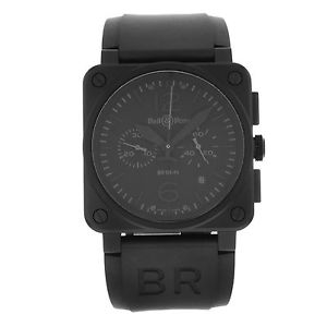 Bell & Ross Luftfahrt Phantom BLRBR0394-PH Stahl Automatik Herren Armbanduhr